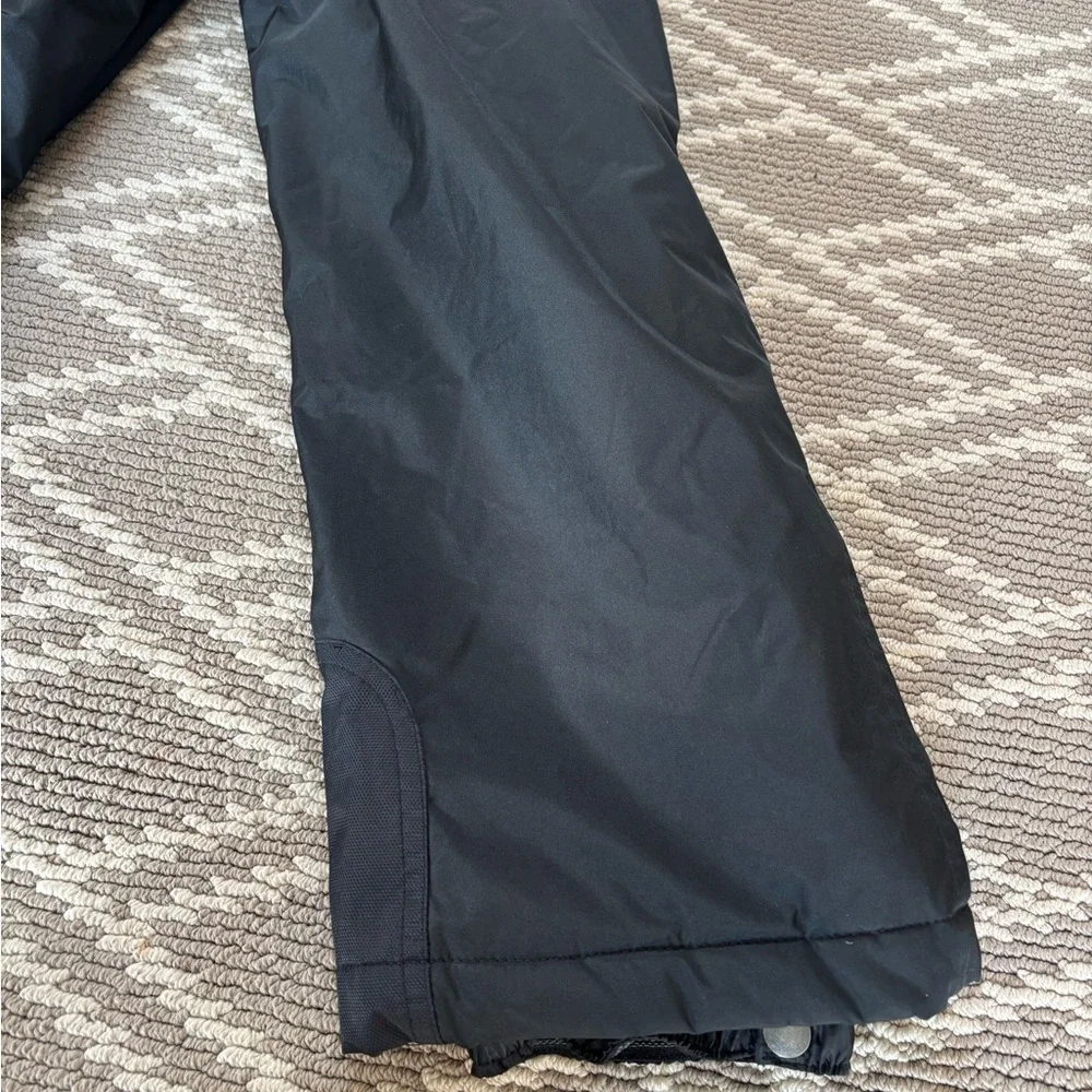 32 degrees Kids Black Snow Bib Pants with Adjustable Suspenders
